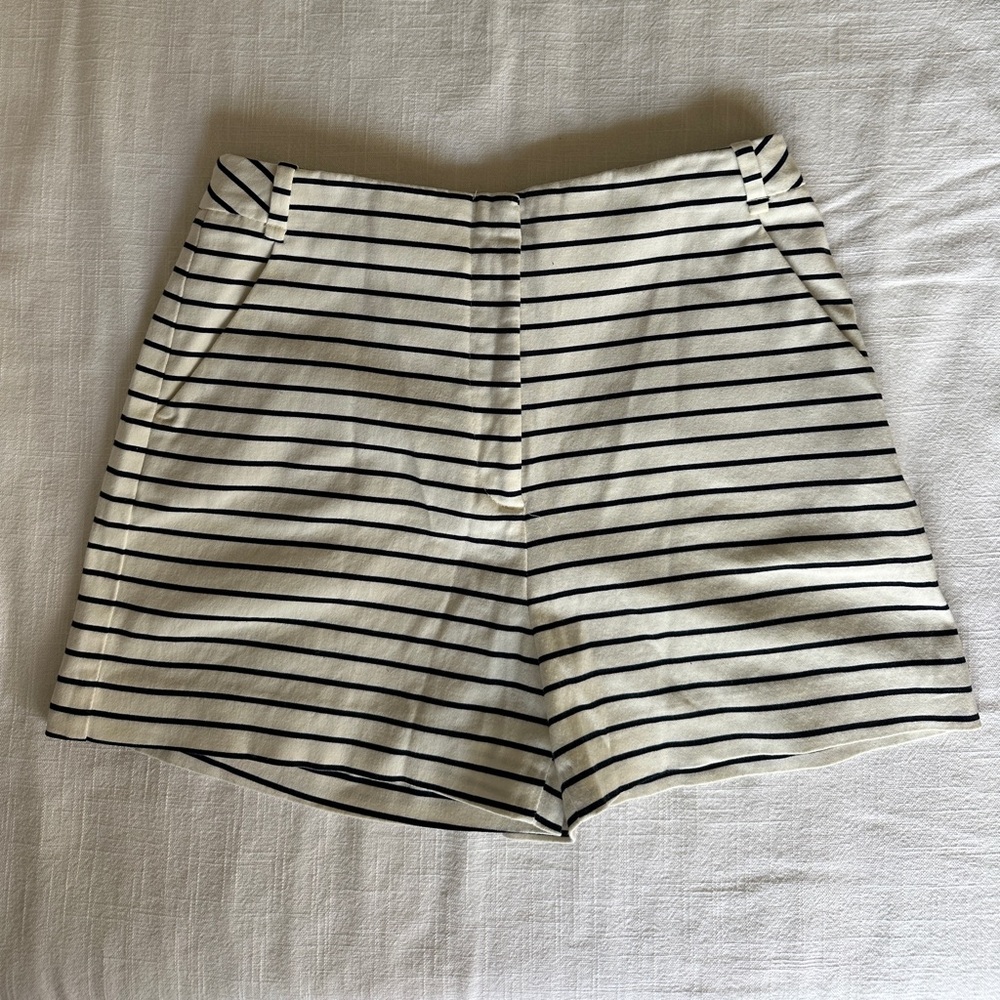 Zara Basic Collection Striped Shorts